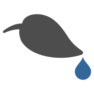 Ekoloji düz simgesi