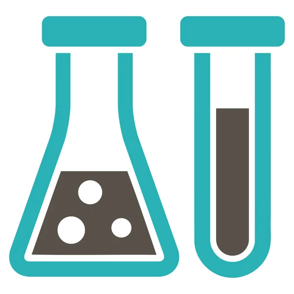 Química icono plano —  Fotos de Stock