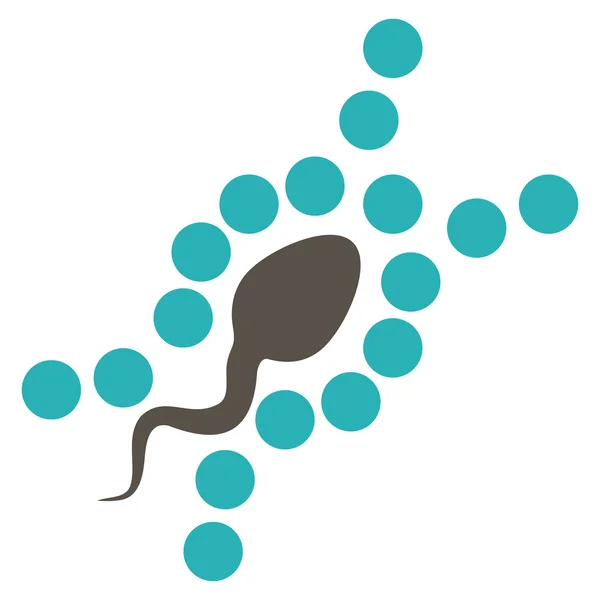 DNA Replication Icon — Stock Photo, Image