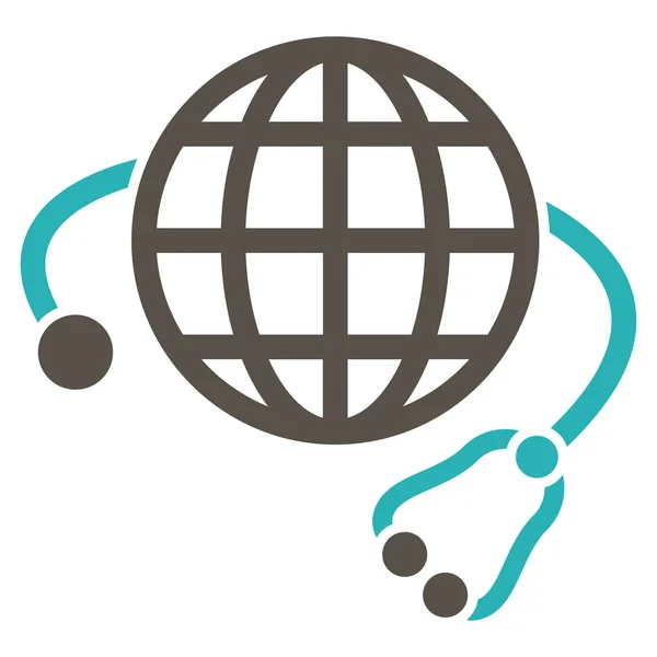 Global geneeskunde pictogram — Stockfoto