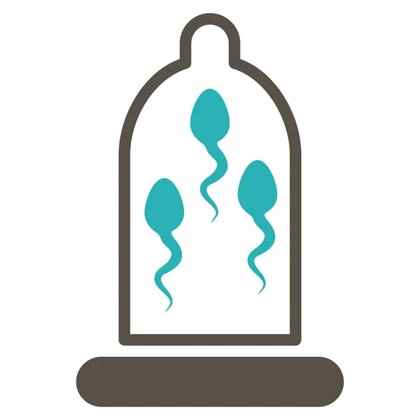 Icono de protección de esperma — Foto de Stock