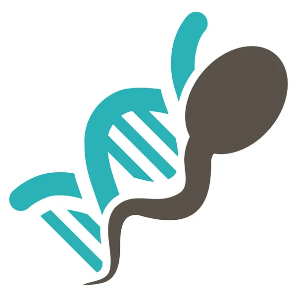 Spermie genomu ikona — Stock fotografie