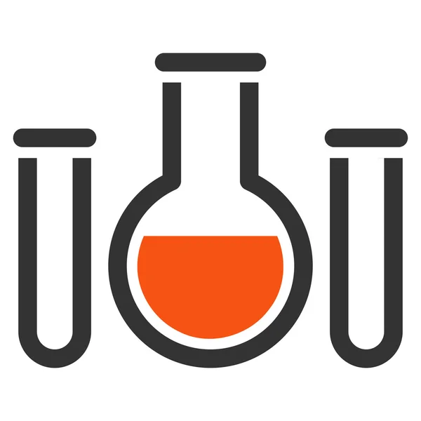 Naczynia chemiczne ikona — Zdjęcie stockowe