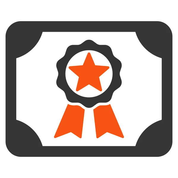 Award Diploma Icon — Stock Photo, Image