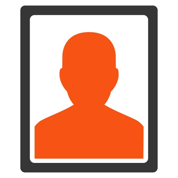 Patient Portrait Icon — Stock Photo, Image