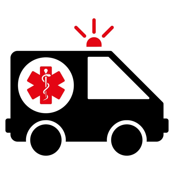 Иконка машины скорой помощи — стоковое фото