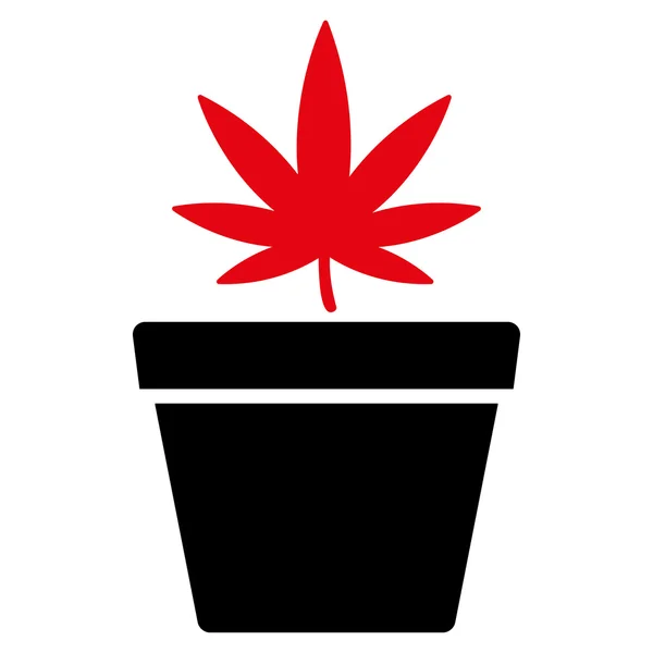 Icono de marihuana — Foto de Stock