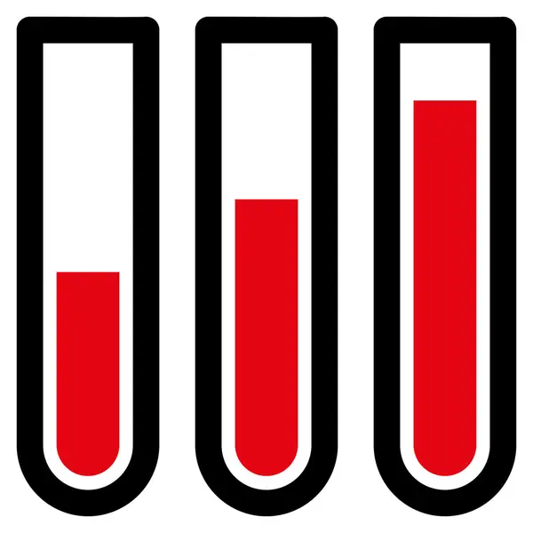 Ikona analizy krwi — Zdjęcie stockowe