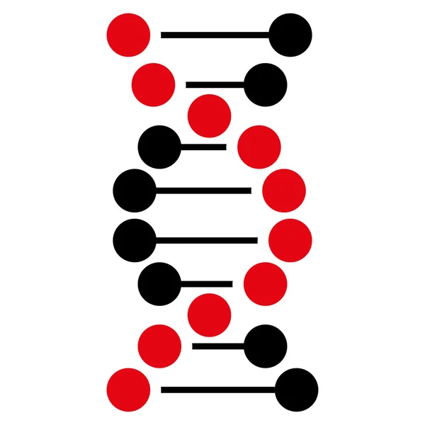 DNA düz simgesi — Stok fotoğraf