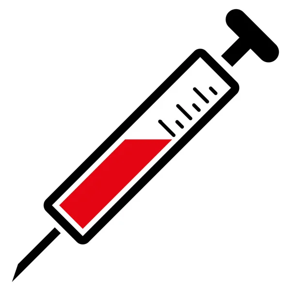 Ícone plano de injeção — Fotografia de Stock