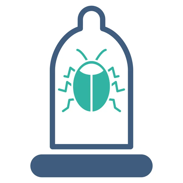 Ícone de proteção de bug — Fotografia de Stock