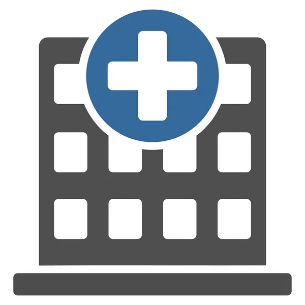 Clinic Flat Icon — Stock Photo, Image