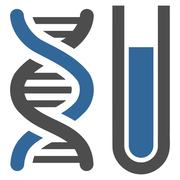 Ícone de análise genética — Fotografia de Stock