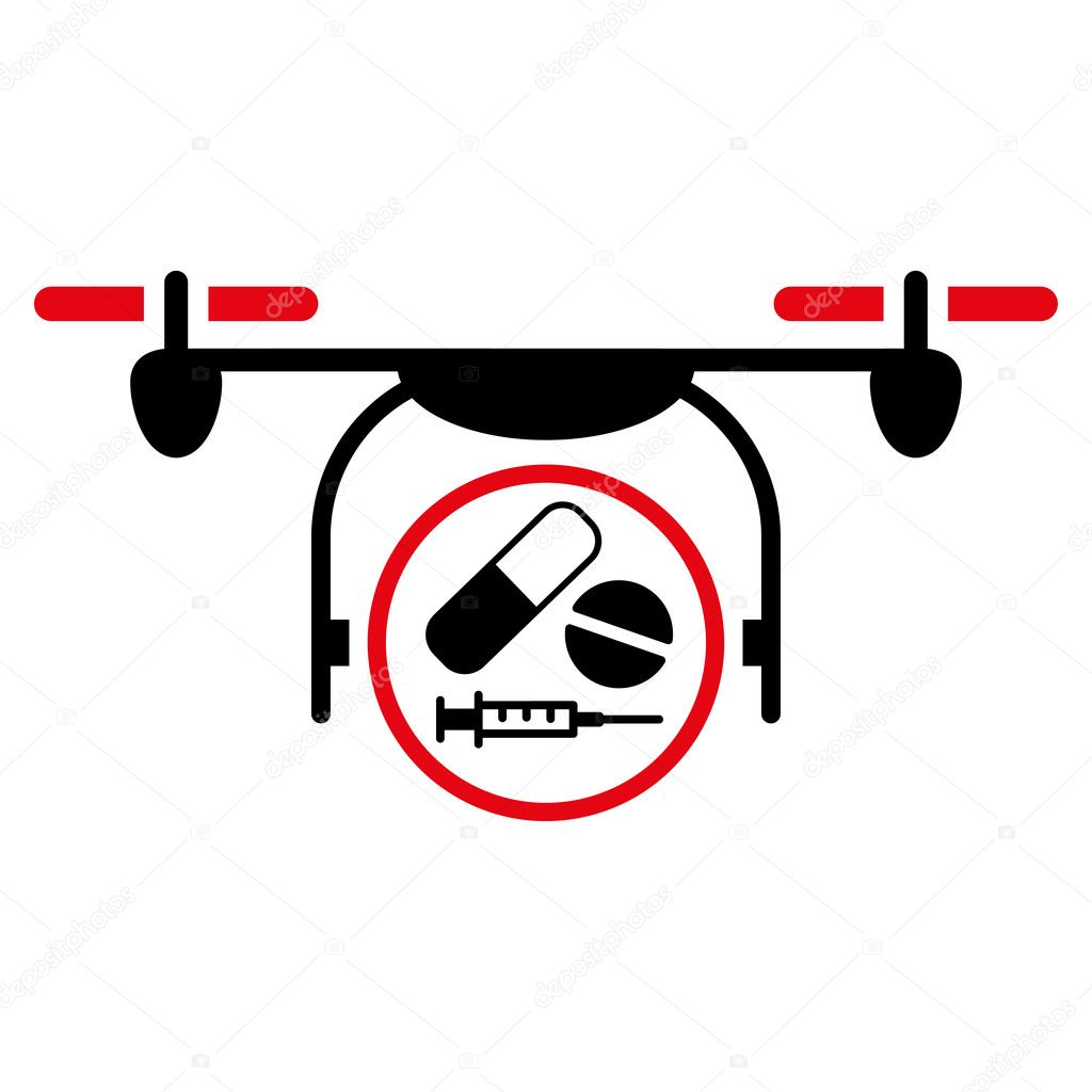 Medication Quadcopter Icon