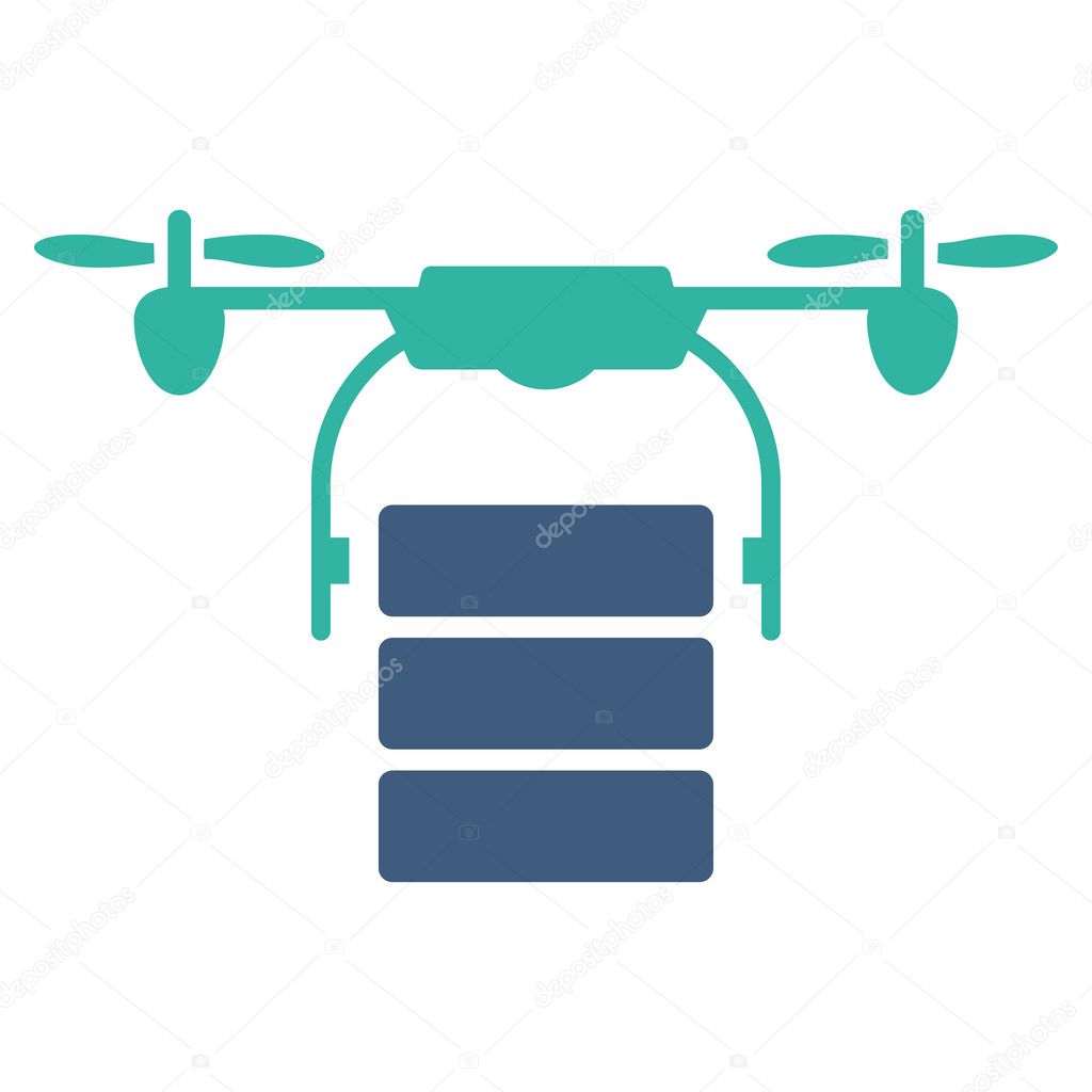 Cargo Drone Icon