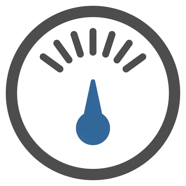 Meter Flat Icon — Stock Photo, Image