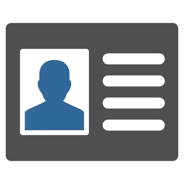 Patiënt Account pictogram — Stockfoto