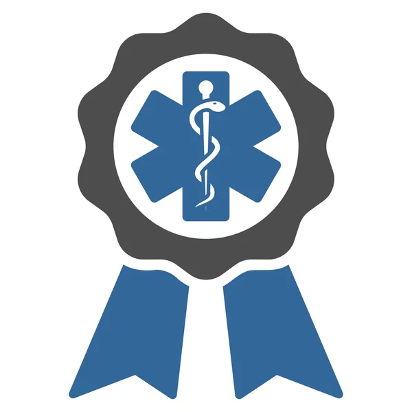 Medical Seal Icon — Stock Photo, Image