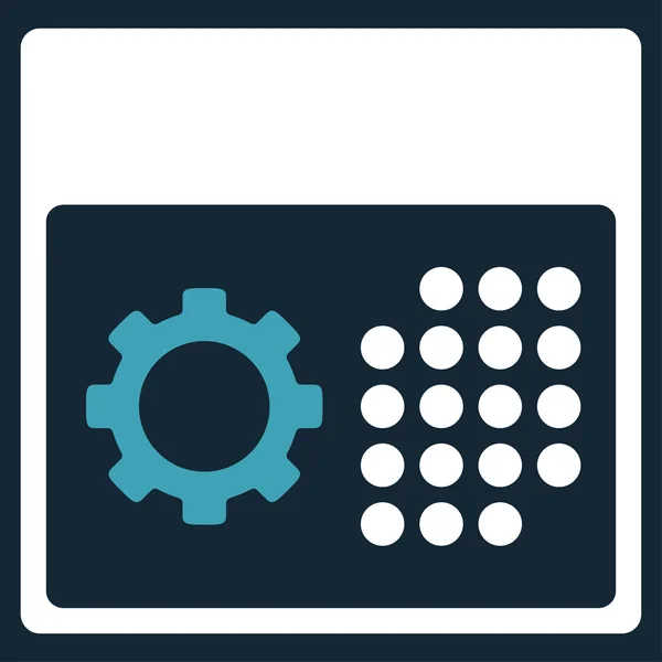 Service organisator pictogram — Stockfoto