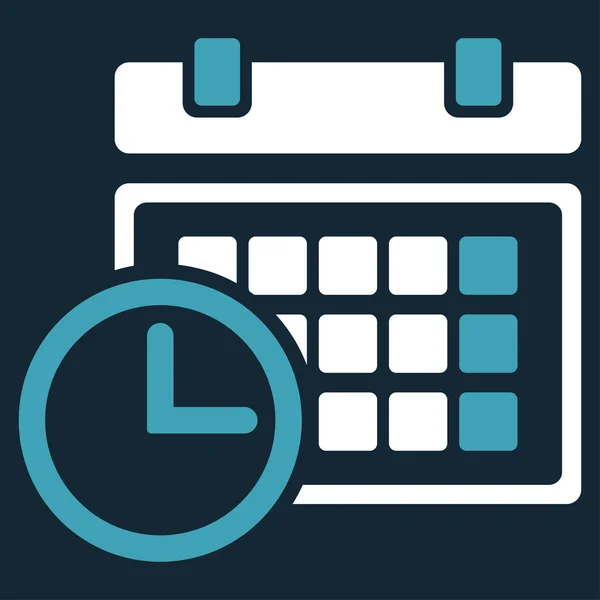 Date And Time Icon — Stock Photo, Image