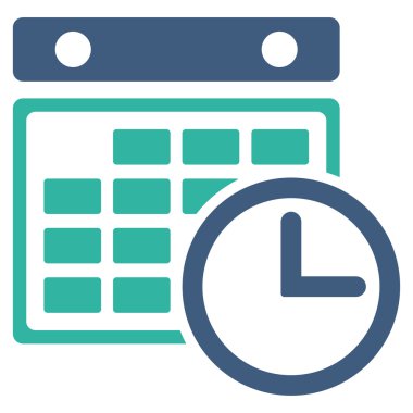 Uçus tarifesi düz simgesi