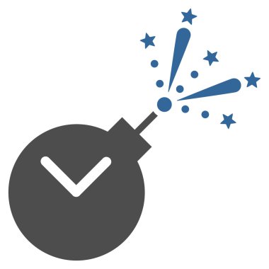 Zaman havai fişek ücret simgesi