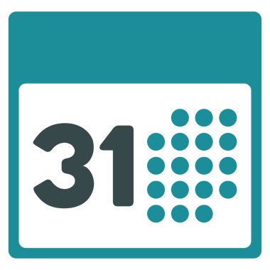 Geçen ay gün simgesi