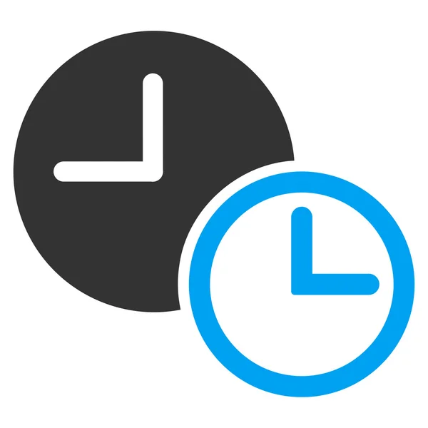 Часы Flat Icon — стоковый вектор