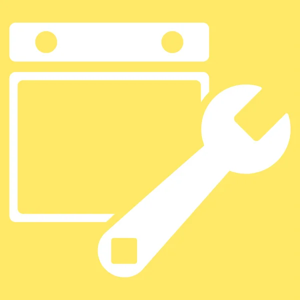 Configuratie datumpictogram — Stockvector