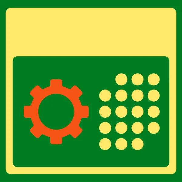 Icône de nomination au service — Image vectorielle