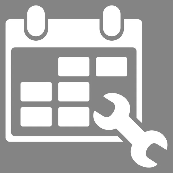 Configurer l'icône du calendrier — Image vectorielle