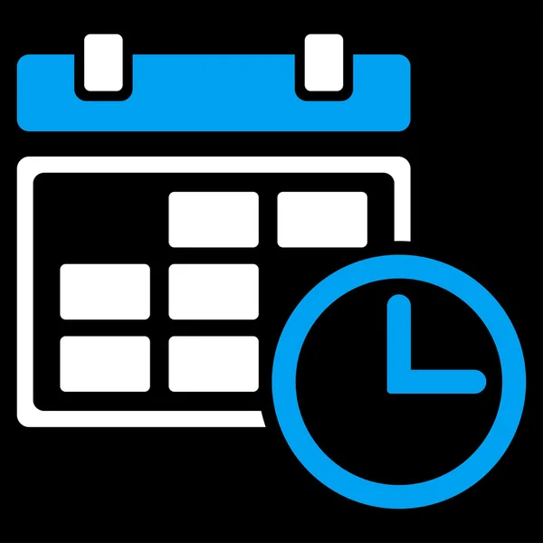 Ημερομηνία και ώρα εικονίδιο — Διανυσματικό Αρχείο