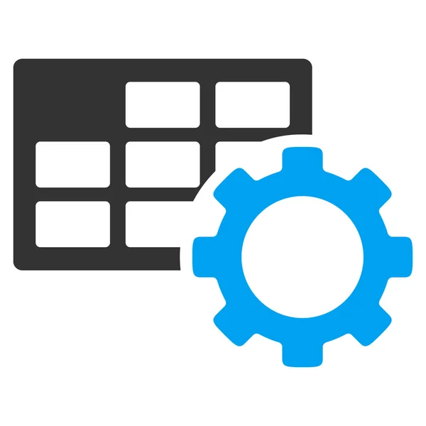 Schedule Setup Icon — Stock Vector