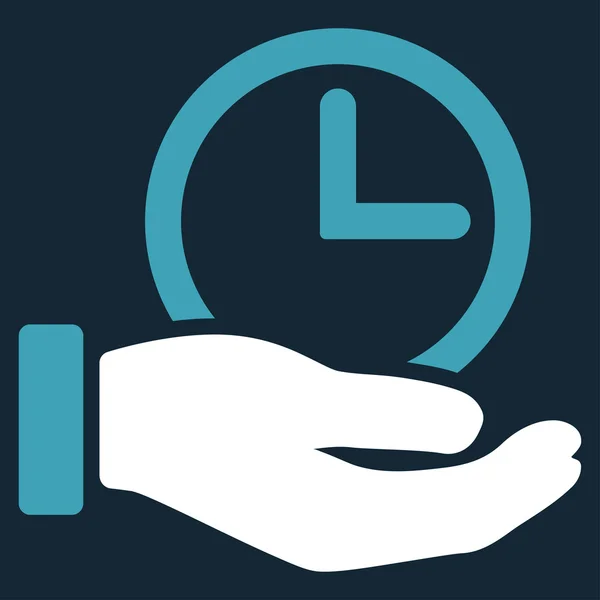 Icône de service de temps — Image vectorielle