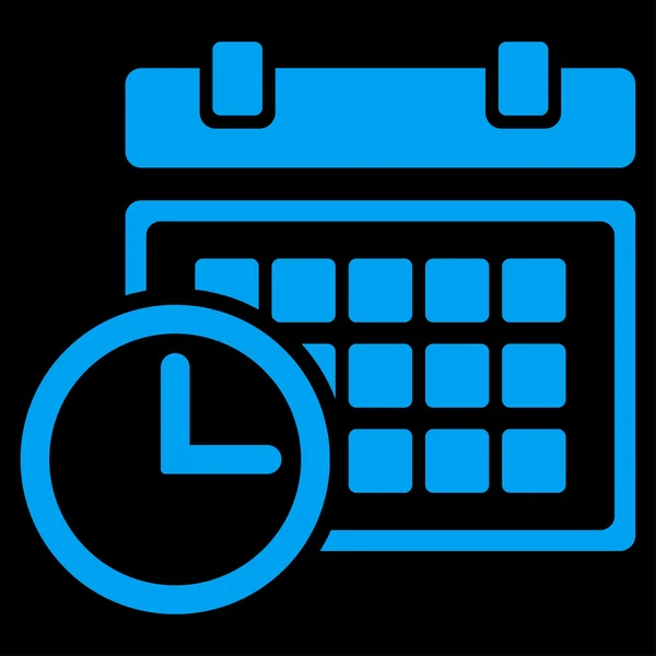 Ημερομηνία και ώρα εικονίδιο — Διανυσματικό Αρχείο