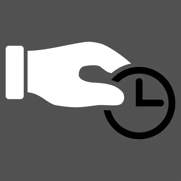 Clock Properties Icon — Stock Vector