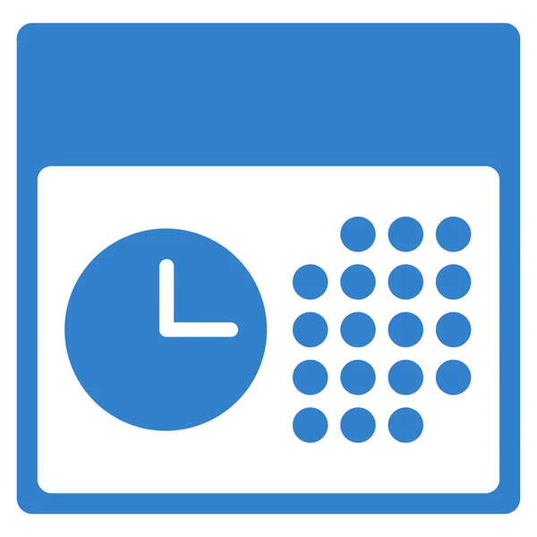 Tijd en datumpictogram — Stockvector