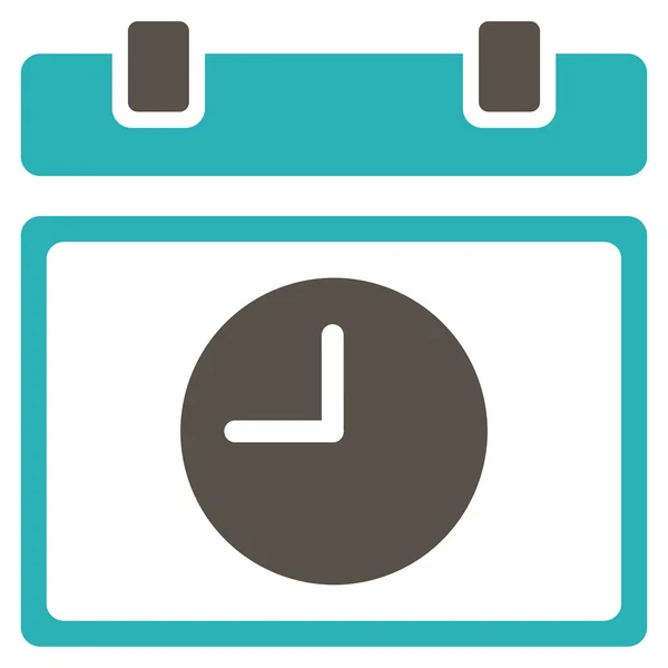 Time Schedule vector icon. Style is bicolor flat symbol, soft blue colors,  rounded angles, white background. #91609820 - Larastock