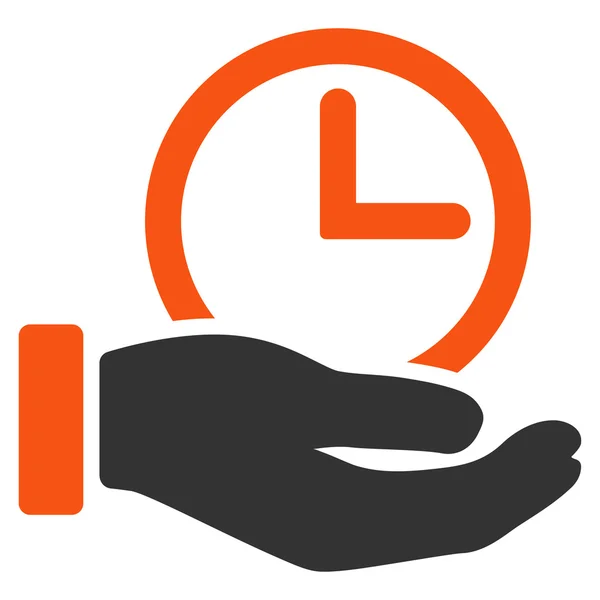 Ícone de serviço de tempo — Vetor de Stock
