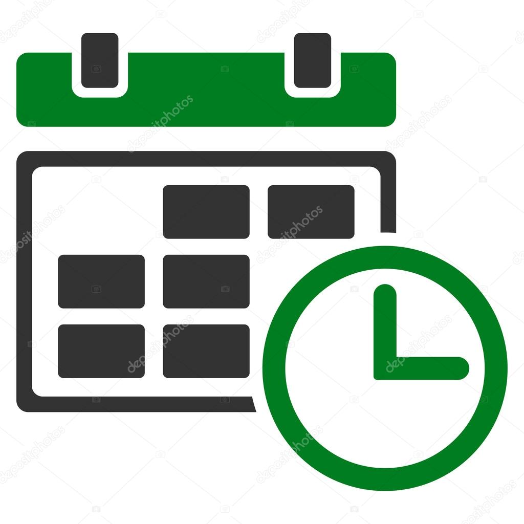 Date And Time Icon — Stock Vector © ahasoft #91609712