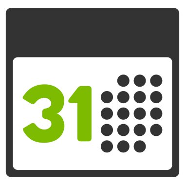 Geçen ay gün simgesi