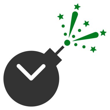 Zaman havai fişek ücret simgesi