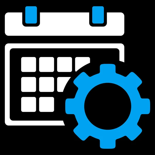 Configuração do cronograma Ícone —  Vetores de Stock