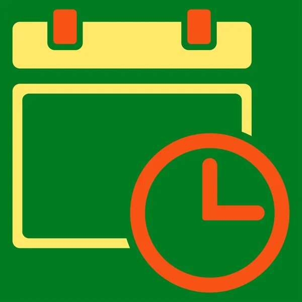 Icono de fecha y hora — Vector de stock
