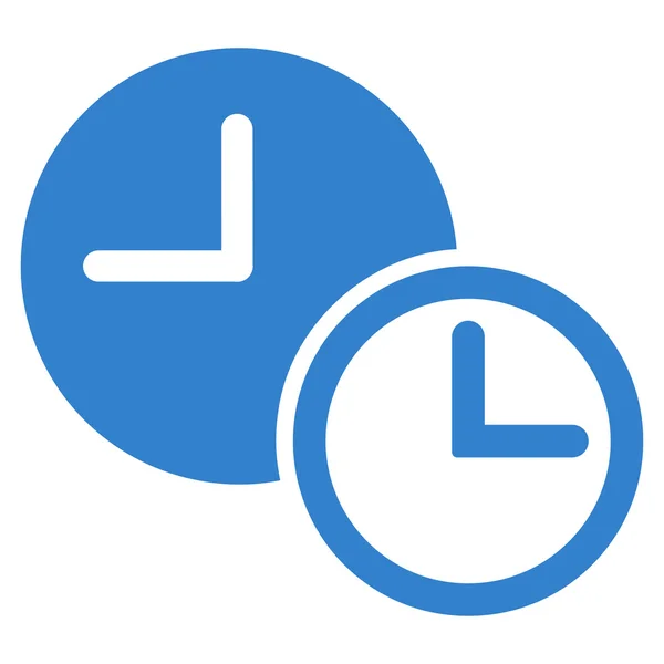 Clocks Flat Icon — Stock Vector