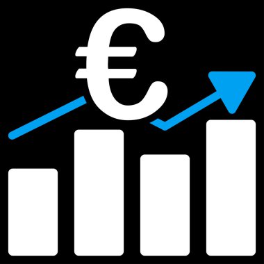 Euro iş grafik simgesini