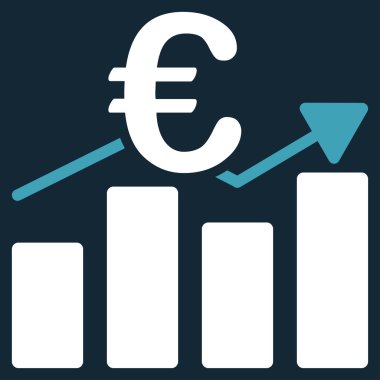 Euro iş grafik simgesini