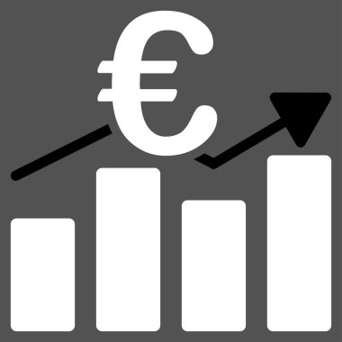 Euro iş grafik simgesini