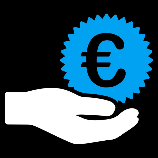 Euro ceny nabídka ikony — Stockový vektor