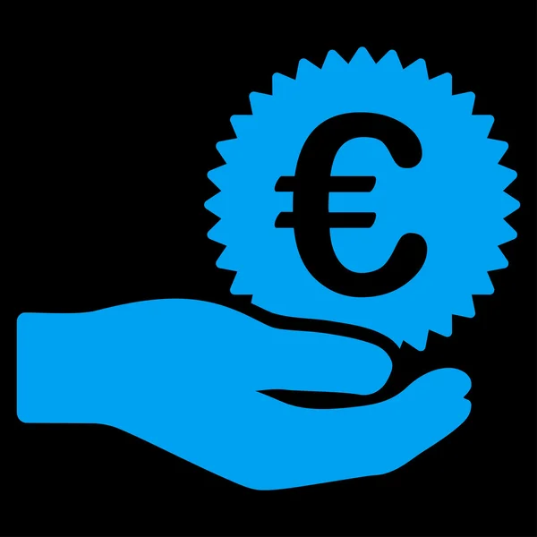 Icono de oferta del Premio Euro — Vector de stock